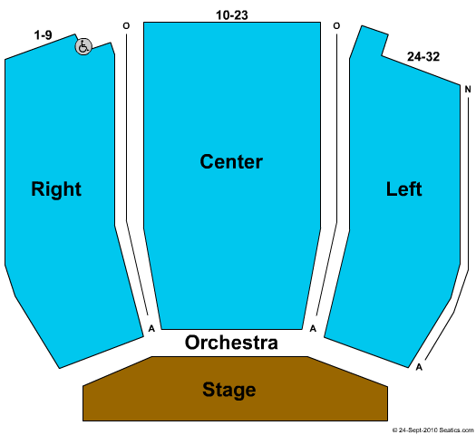 Pepperdine University Center For The Arts Seating Chart
